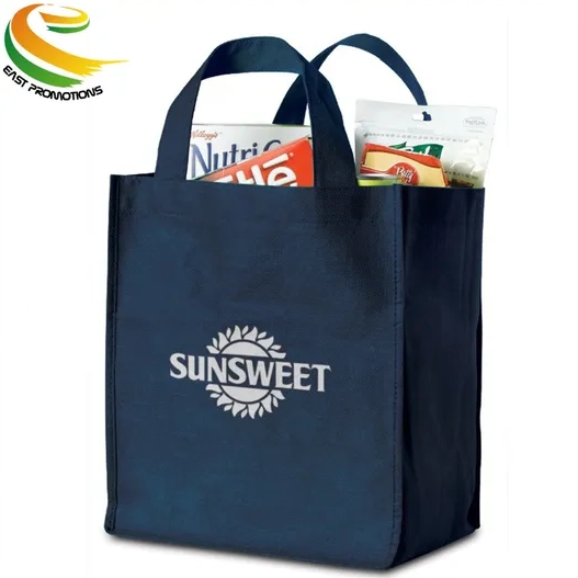 Custom Reusable RPET Non Woven Eco Bag Grocery Shopping Tote Bag Handbag Bags