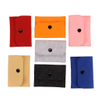 New Fashion Simple Felt Coin Purse Short Felt Wallet Bag Change Pouch