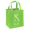 Custom Hot Pressed Non Woven Insulated Tote Cooler Bag Insulated Grocery Shopping Bags
