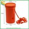 Customized Plastic Cylindrical Whistle, LED Light Sports Whistle for Events Cheering