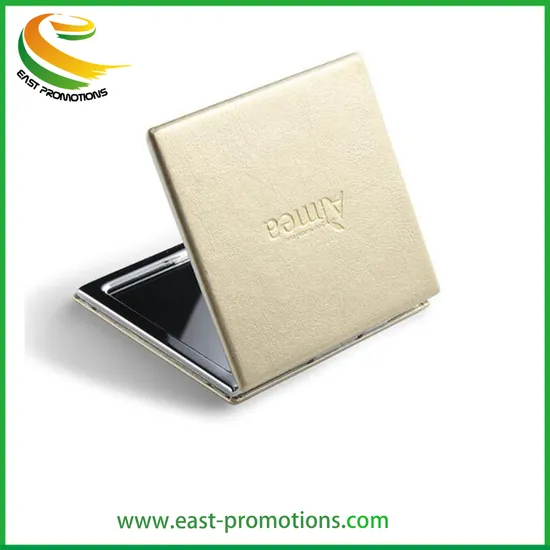 Custom Square Double Sided Compact Mirror Pocket Makeup Mirror for Gifts