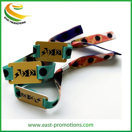 Cutstom Factory Price RFID Fabric Wristband NFC Smart Bracelet