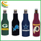 Multicolor Neoprene Insulated Beer Wine Bottle Cover with Handle and Zipper