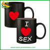 Factory Custom Design Color-Changing Mug Magic Blank Ceramic Porcelain Mug for Gifts