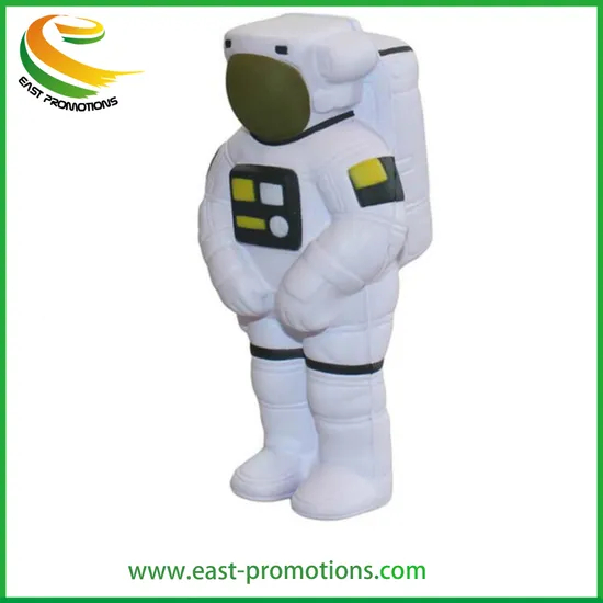 Customized Promotion Spaceman PU Stress Relief Ball, Stress Reliever Toys with Logo Printed