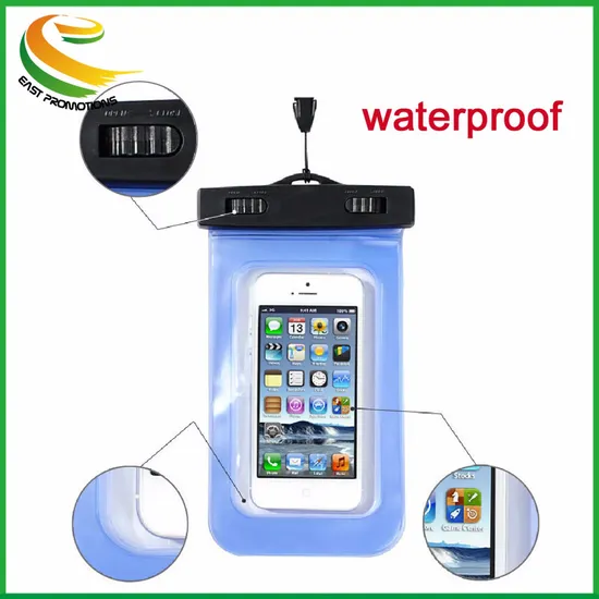 Custom Hanging Waterproof Phone Pouch with Logo Printing