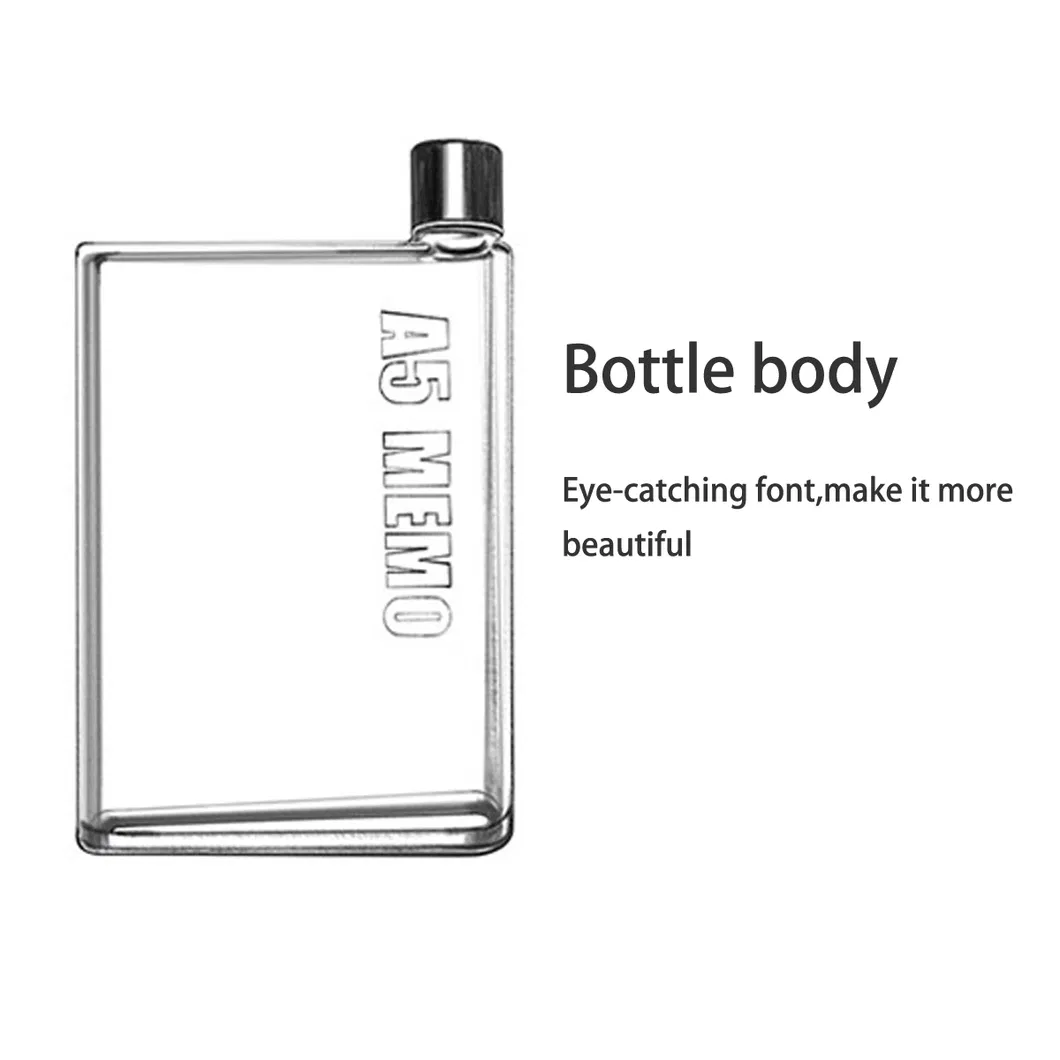 A5 Memo Paper Notebook Water Bottle
