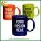 Factory Wholesale Customized 11oz Promotional Drinking Porcelain Mug Ceramic Tea Cups with C Handle