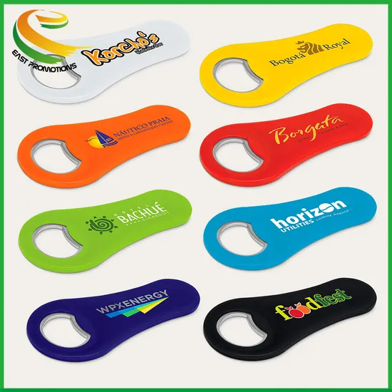 Wholesale Customized Own Logo Wooden Stainless Steel Bottle Opener Card Epoxy Colorful Spray Painting Metal Bottle Opener