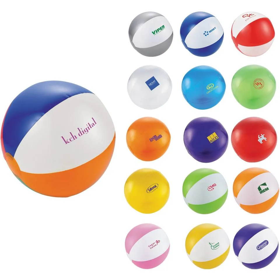 Inflatable Toy Manufacturers Custom PVC Beach Ball with En71 for Promotion