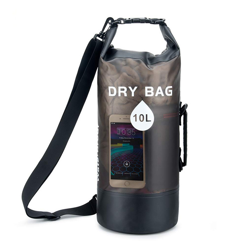 Custom Logo 10l 20l Floating Boating Hiking Outdoor Polyester Pvc Ocean Pack Waterproof Dry Bag