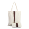 Custom Portable Folding Eco Organic Cotton Shopping Tote Bag