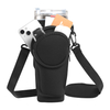 Neoprene Travel Water Bottle Strap Double Pouch Sleeve Bag for 40 OZ Tumbler Holder Insulation Protector Carrier