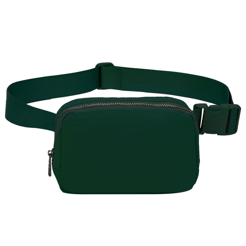 Outdoor Waterproof Nylon Belt Bag Unisex Belt Sling Chest Crossbody Fanny Pack Waist Bags