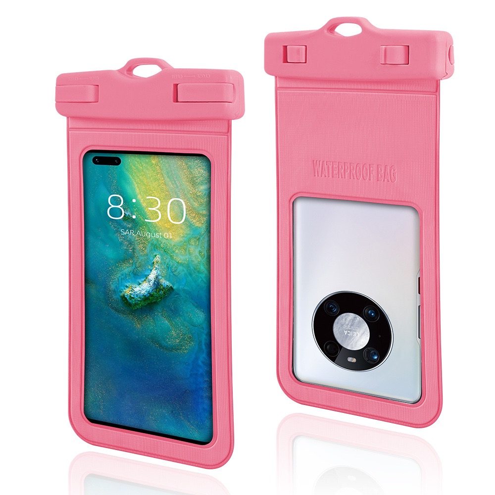 Universal PVC Waterproof Cell Phone Pouch, Mobile Phone Water Proof Case Bag for Swimming