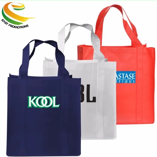 Custom Eco Friendly Recyclable Nonwoven Spunbond Cloth Bag Non Woven Tote Bag For Packaging 