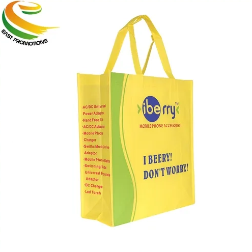 Custom Laminated PP Non-woven Fabric Non Woven Shopping Bag