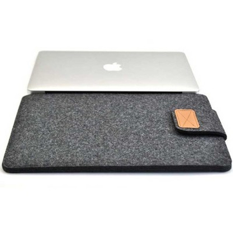 Wholesale Portable Fashion Laptop Bag Wool Felt Sleeve Case Computer Cover