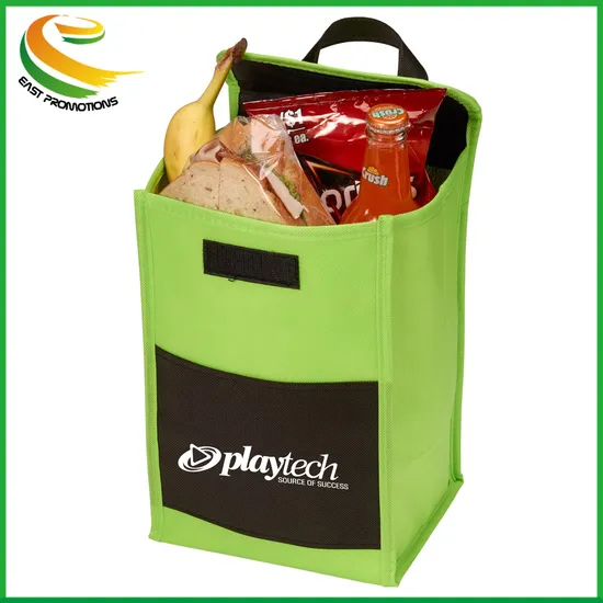 OEM Customized Logo Printing Recyclable PP Non-Woven Foldable Tote Gift Promotion Shopping Bag