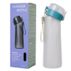Custom 750ml BPA Free Plastic Tritan Smken Mouth Fragrance Drink Air Flavoured Up Water Bottle Wtih Fruit Flavor Pod Capsules