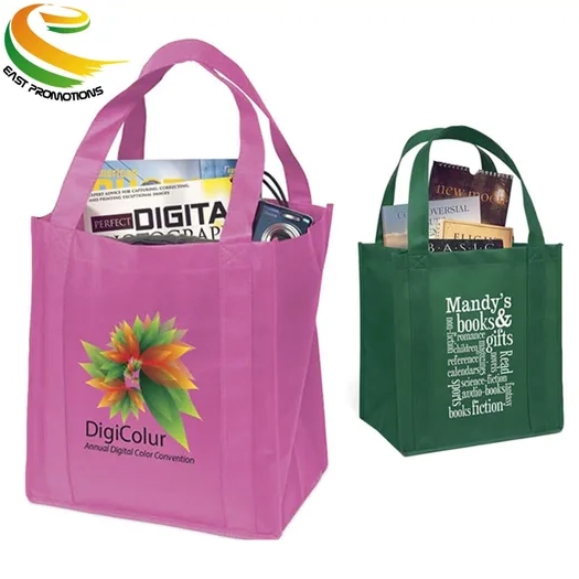 Polypropylene Promotional Reusable Fabric PP Non-Woven Bags Non Woven Shopping Tote Bag 