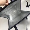 Custom Hot Pressed Non Woven Insulated Tote Cooler Bag Insulated Grocery Shopping Bags