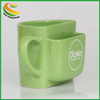Customized Milk Pocket Mug, Ceramic Coffee Cup with Cookie Holder for Gifts