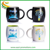 Customized Logo Printing Sublimation Porcelain Ceramic Mug Wine Barrel Big Belly Cup