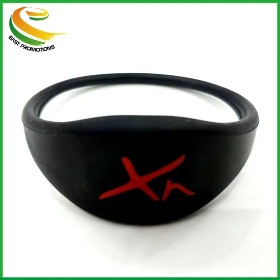 Customized Waterproof Silicone RFID Wristband Smart Bracelet for Access Control