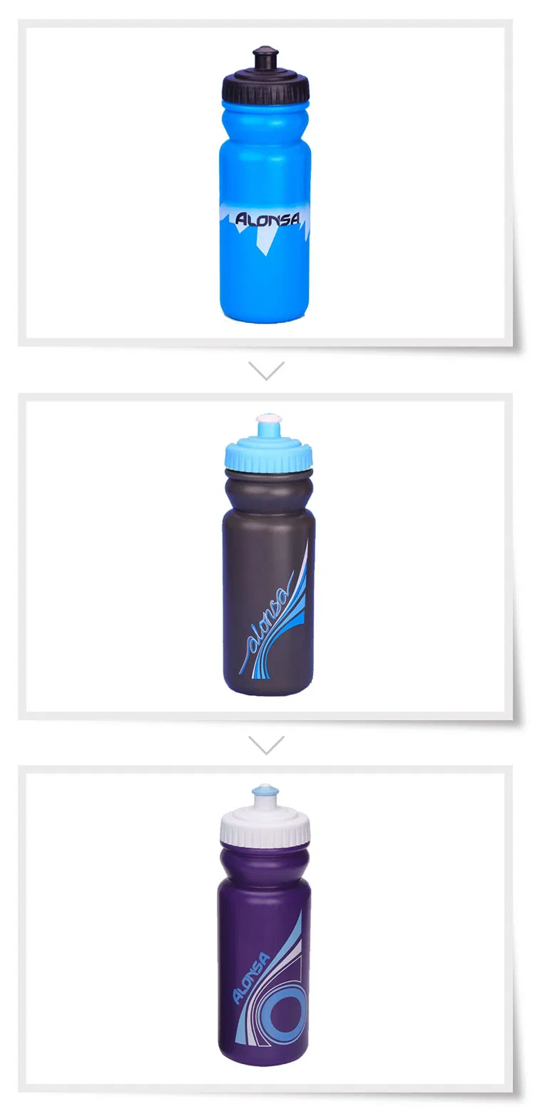 China Factory Plastic Sports Bottle 500ml PE Bottle BPA Free Squeeze Water Bottle