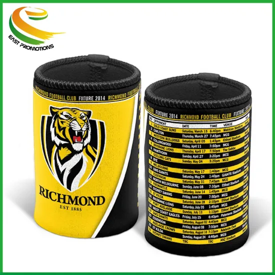 Manufacturer Custom Neoprene Foam Foldable Beer Can Drink Holder, 330ml Beer Neoprene Koozies