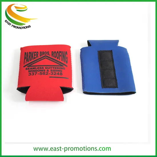 Manufacturer Customized Magnetic Neoprene Collapsible Can Cooler Stubby Holder