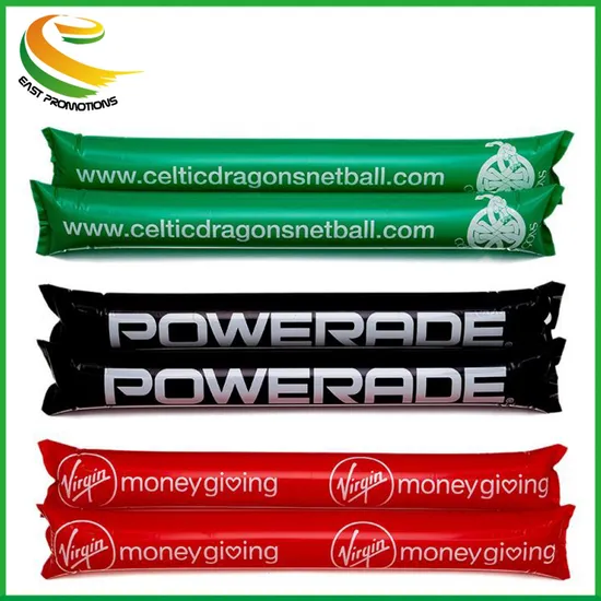 Custom Long Thunder Stick Balloon Cheering Stick for Word Cup