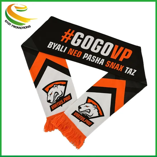 Sport Scarf / Polyester Scarf with Team Logo