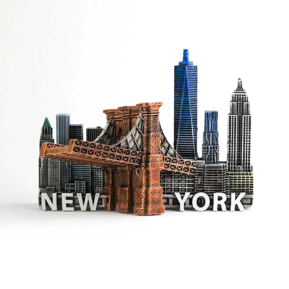 High Quality 3D Fridge Magnets World Travel Souvenirs Refrigerator Magnetic
