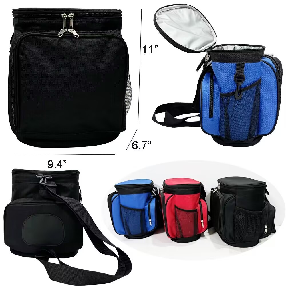  Custom Logo Durable Zipped Cooling Storage Case Bag Golf Cooler Bag