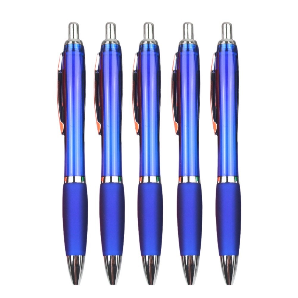 Custom Logo Printed Advertising Promotional Plastic Pressed Ball Pens for Gifts